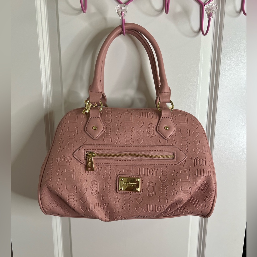 Juicy Couture Debossed Satchel